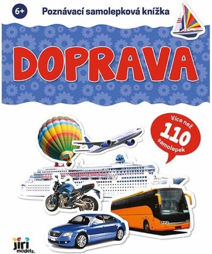 Izzinošā uzlīmju grāmatiņa "Transports"