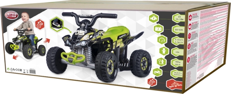 Optimāls sniegums ar 7,4 V akumulatoru