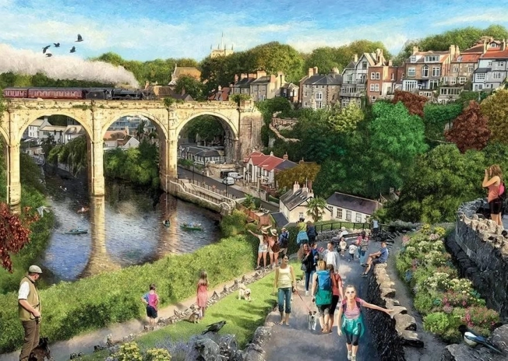 Puzle Knaresborough 1000 gab. GIBSONS