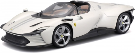 Bburago Ferrari Daytona SP3 1:18 balts automašīnas modelis