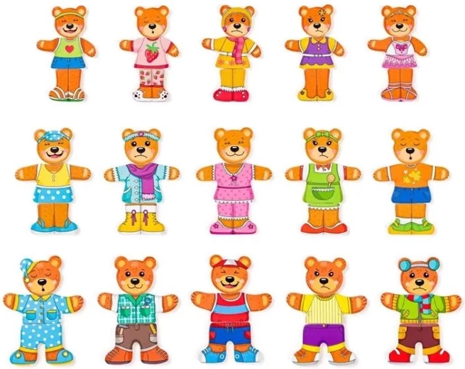 Creative dressing of the bears