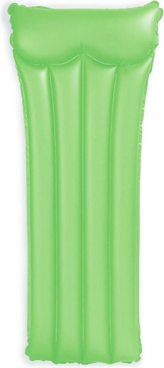Zaļš piepūšams ūdens matracis Intex 183 × 76 cm