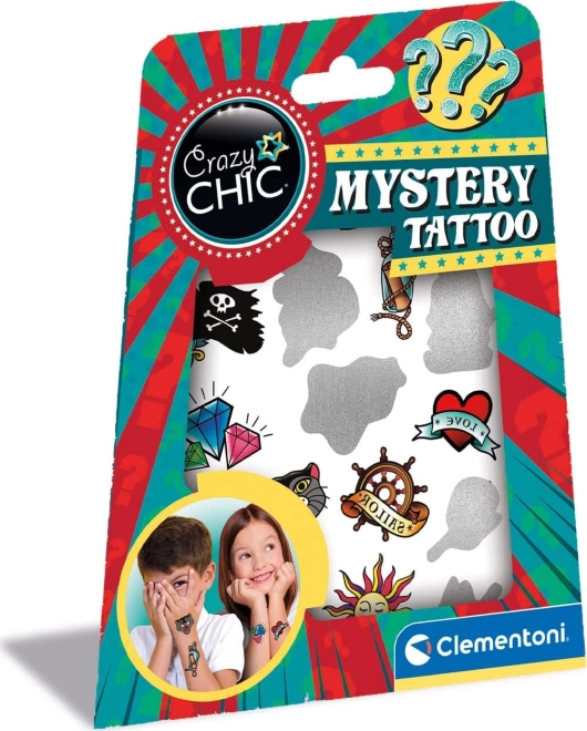 CLEMENTONI Crazy Chic noslēpumaini pirātu tetovējumi