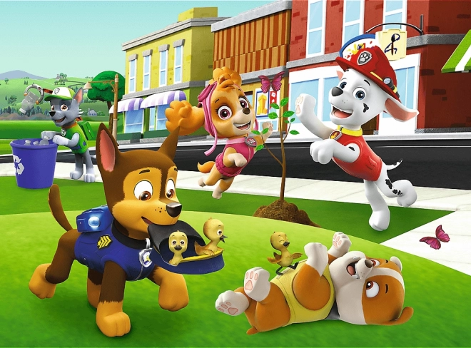 Puzle Paw Patrol – suņi darbībā, 30 gabaliņi
