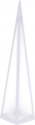 Moderna piramīda ar izturīgu rāmi