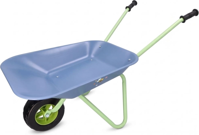 Bērnu metāla dārza ķerra Adam Toys – zila