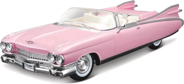 Maisto Cadillac Eldorado Biarritz 1959 pink die-cast car model 1:18