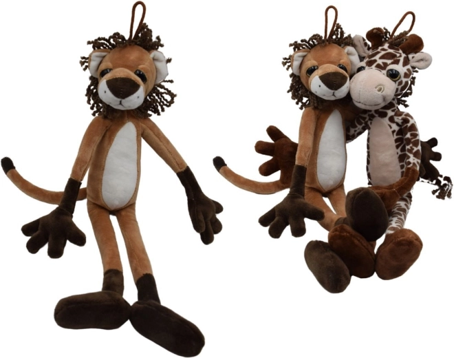 Super-soft plush and long limbs
