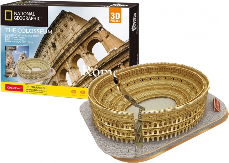 3D puzle CubicFun National Geographic Kolizejs 131 detaļas