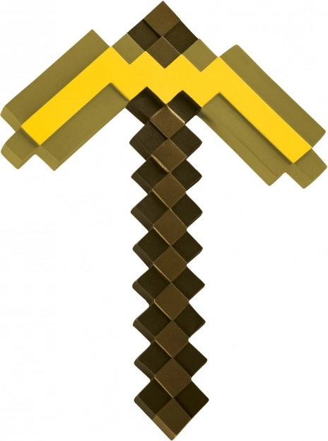 Zelta cērte MINECRAFT – plastmasas replika