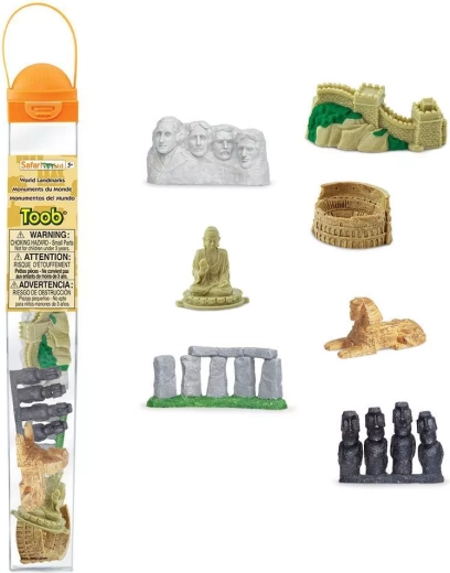 Safari Ltd. TOOBS tūba – nozīmīgākās pasaules vietas