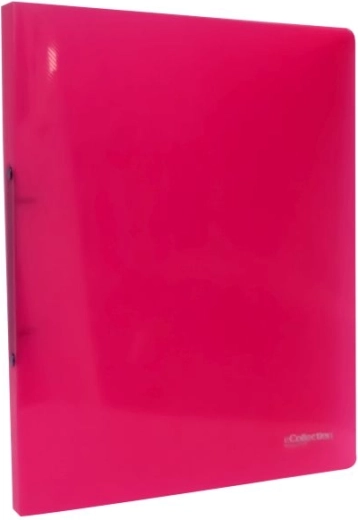 A4 Binder with 2 Rings eCollection pink