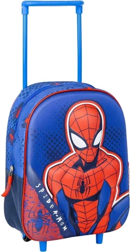 Cerda children's wheeled backpack Spiderman 3D