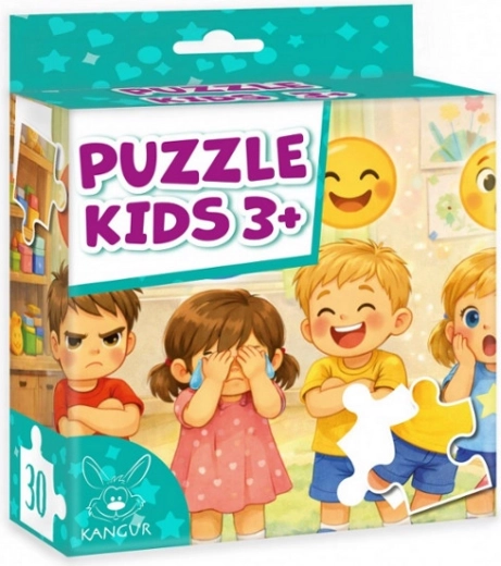 Puzzle Kids 3+ emocijas