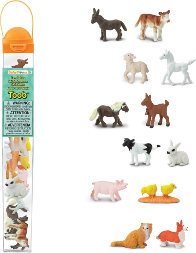 Safari Ltd. Toobs Farm Babies Tube