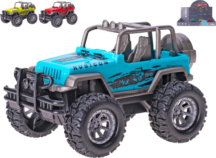 Off-road car with pull-back drive 13 cm