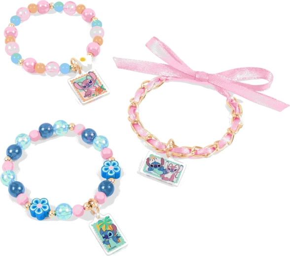 Make up to 12 bracelets with Stitch charms