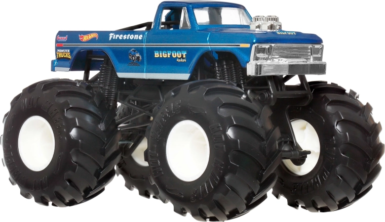 Ikoniskais Bigfoot ar izteiksmīgām detaļām