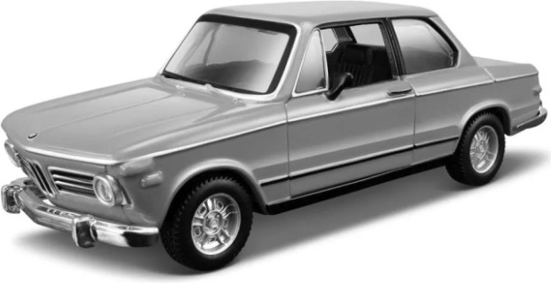 Bburago Hobby – BMW 2002tii (1972) sudraba 1:32
