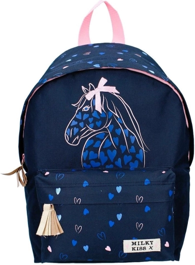 Milky Kiss backpack with a horse 37 cm