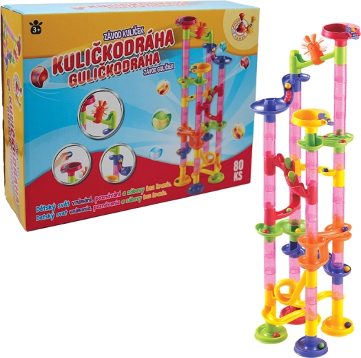 Bumbiņu trase STUDO GAMES – 80 detaļas