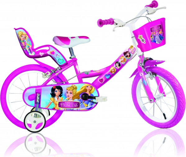 Bērnu velosipēds 14" PRINCESS no Dino Bikes