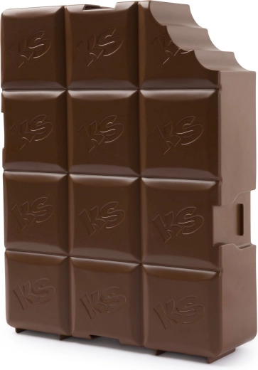 Practical chocolate-style box