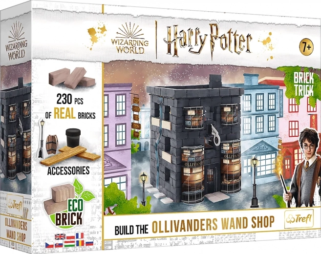Konstruktors BRICK TRICK HARRY POTTER Olivandera ķieģeļu veikals, 230 detaļas