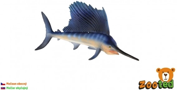 Zooted Plastic Swordfish Figurine 16 cm