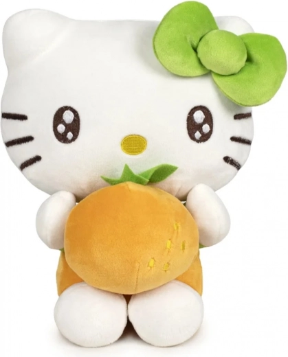 Hello Kitty Macedonia mīkstā rotaļlieta apelsīns 25 cm