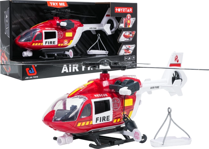 Interactive Firefighter Rescue Helicopter 1:14