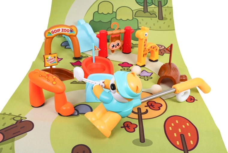 Children's Golf Course with Animals