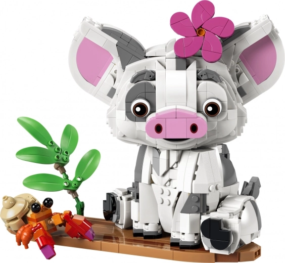 Poseable Pua figure for play and display