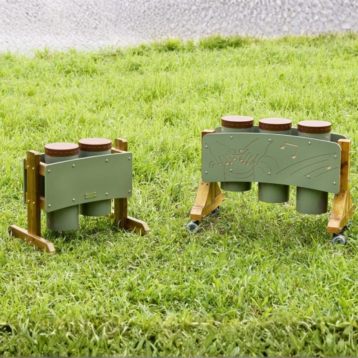 Two drums, more ways to play