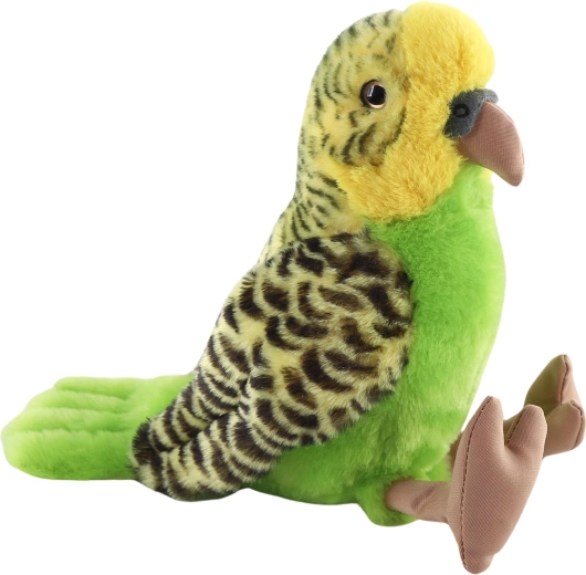 Plush budgie parrot 19 cm