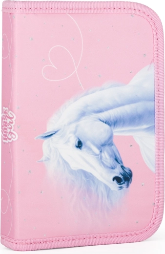 Stylish horse motif and durable build