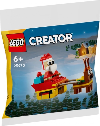 LEGO Creator – izbrauciens kamanās ar Santu