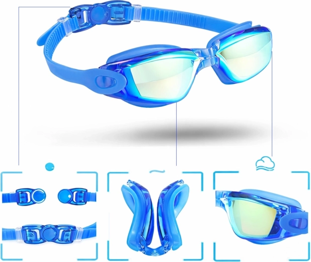 Adjustable strap with CLICK fastening
