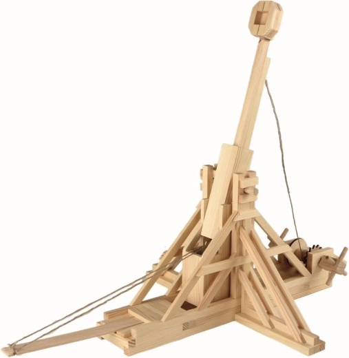 Walachia koka līmējamais konstruktors Trebuchet