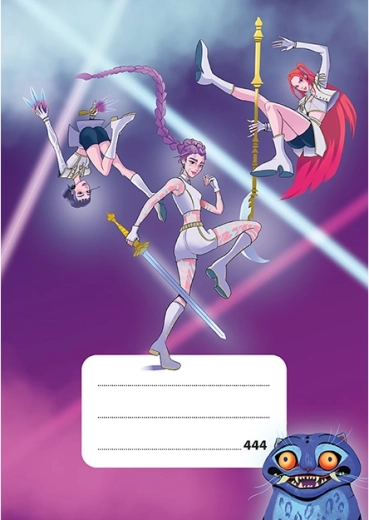 School notebook 444 A4 K-pop - 1 piece