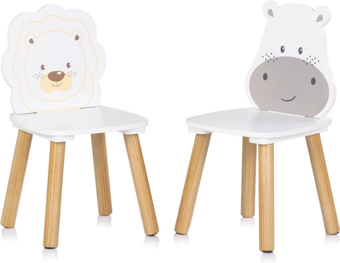 Rotaļīgie krēsli HIPPO un LION