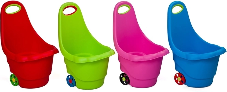 Krāsu daudzveidība un izturīga plastmasa