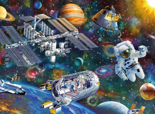 Ravensburger puzle kosmosa izpēte XXL, 200 gab.