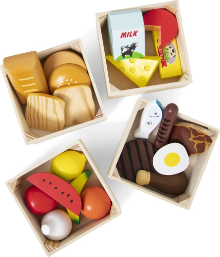 Learning through play: sorting into 4 food groups