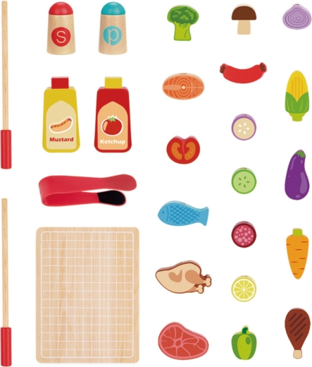 Extensive accessories for little chefs