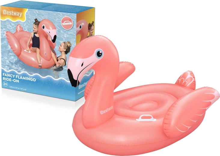 Piepūšamais flamingo Bestway 138 x 107 cm