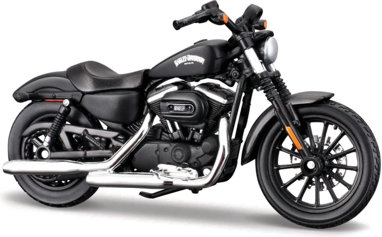 Maisto Harley-Davidson Sportster Iron 883 matēti melns 1:18