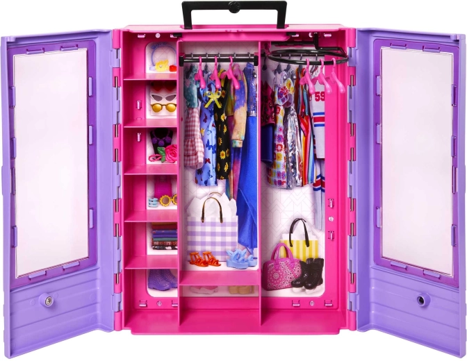 Clear clothing storage
