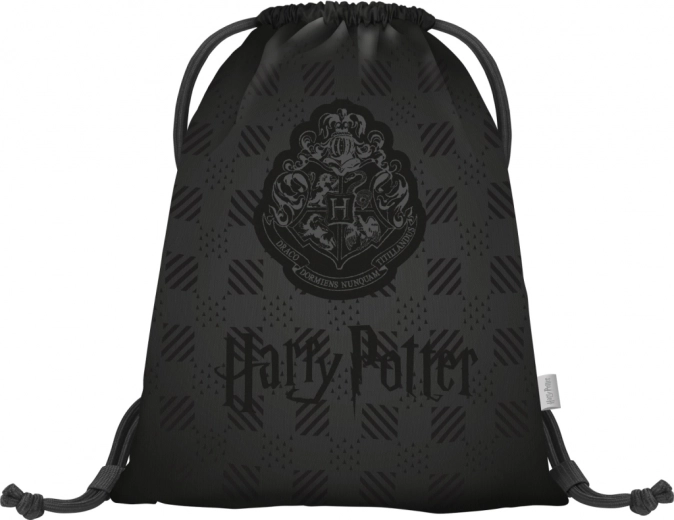 Baagl Harry Potter Hogwarts Drawstring Bag Black