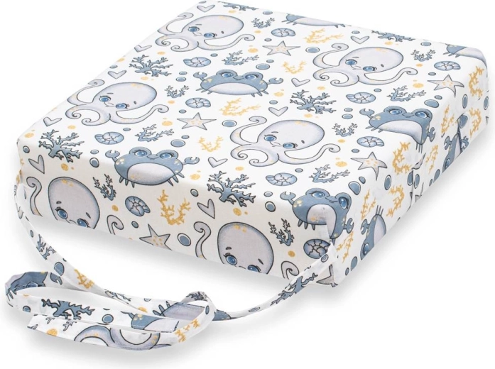 Children’s Chair Booster Seat New Baby Basic octopus blue